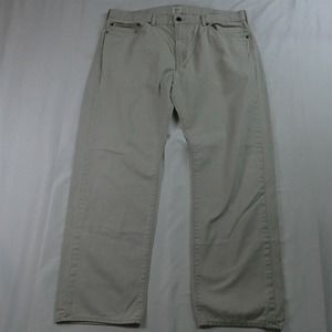 DOCKERS 38 x 30 Khaki 5 Pocket Straight Chino‎ Pants